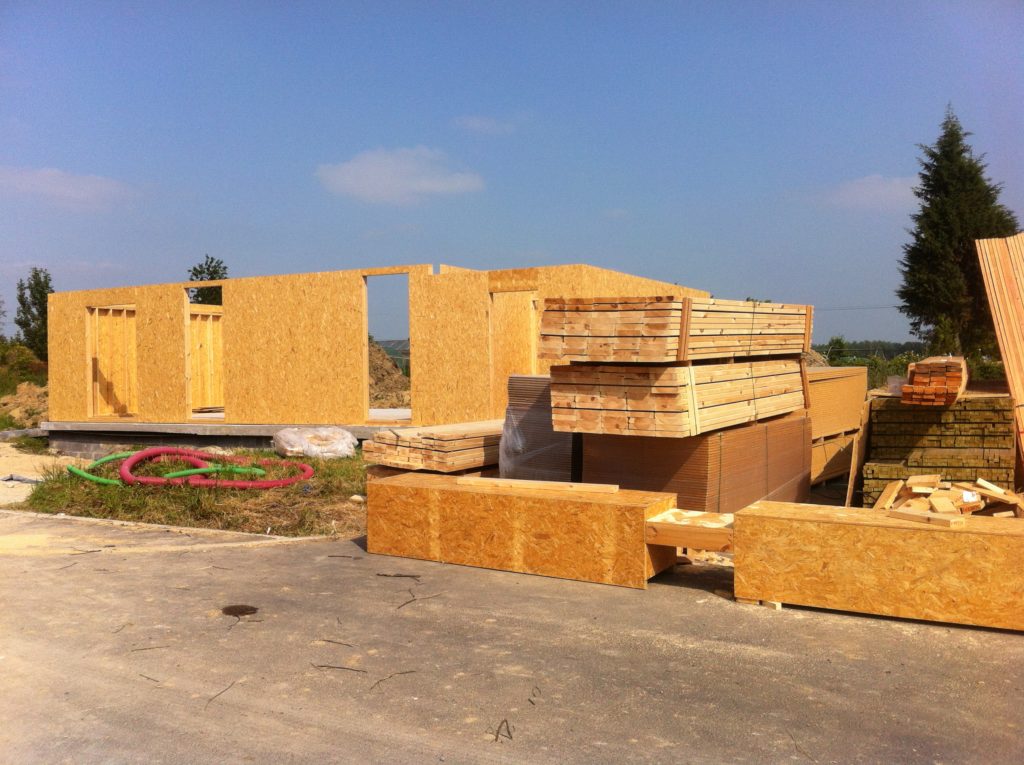 montage structure ossature bois nord