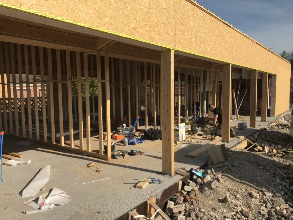 construction murs ossature evidence bois